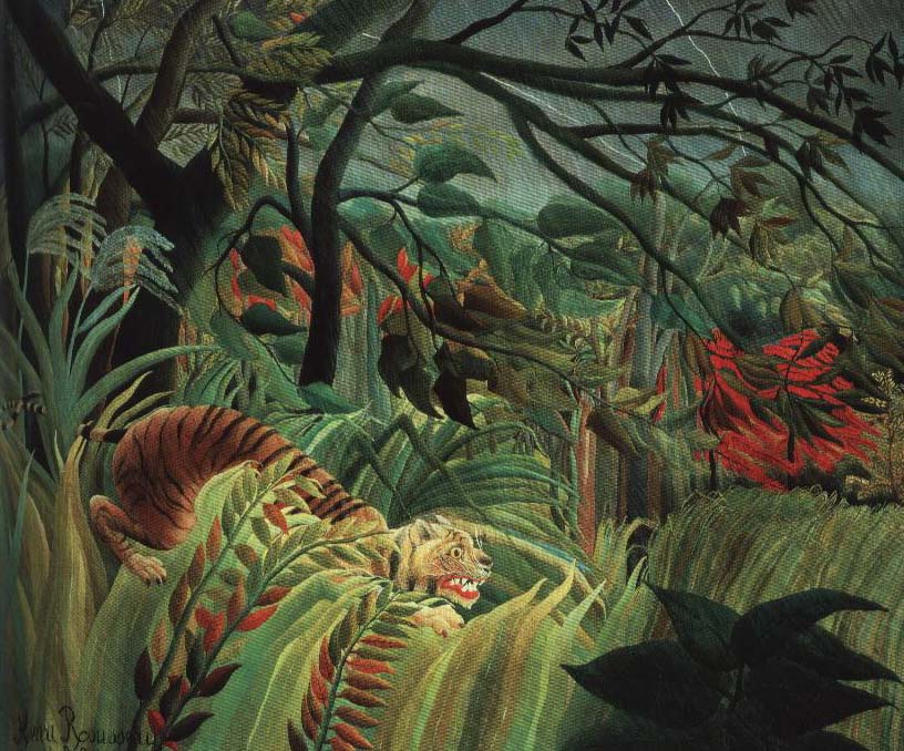 Where Was Tiger In A Tropical Storm Painted Where Was Tiger In A Tropical Storm Painted