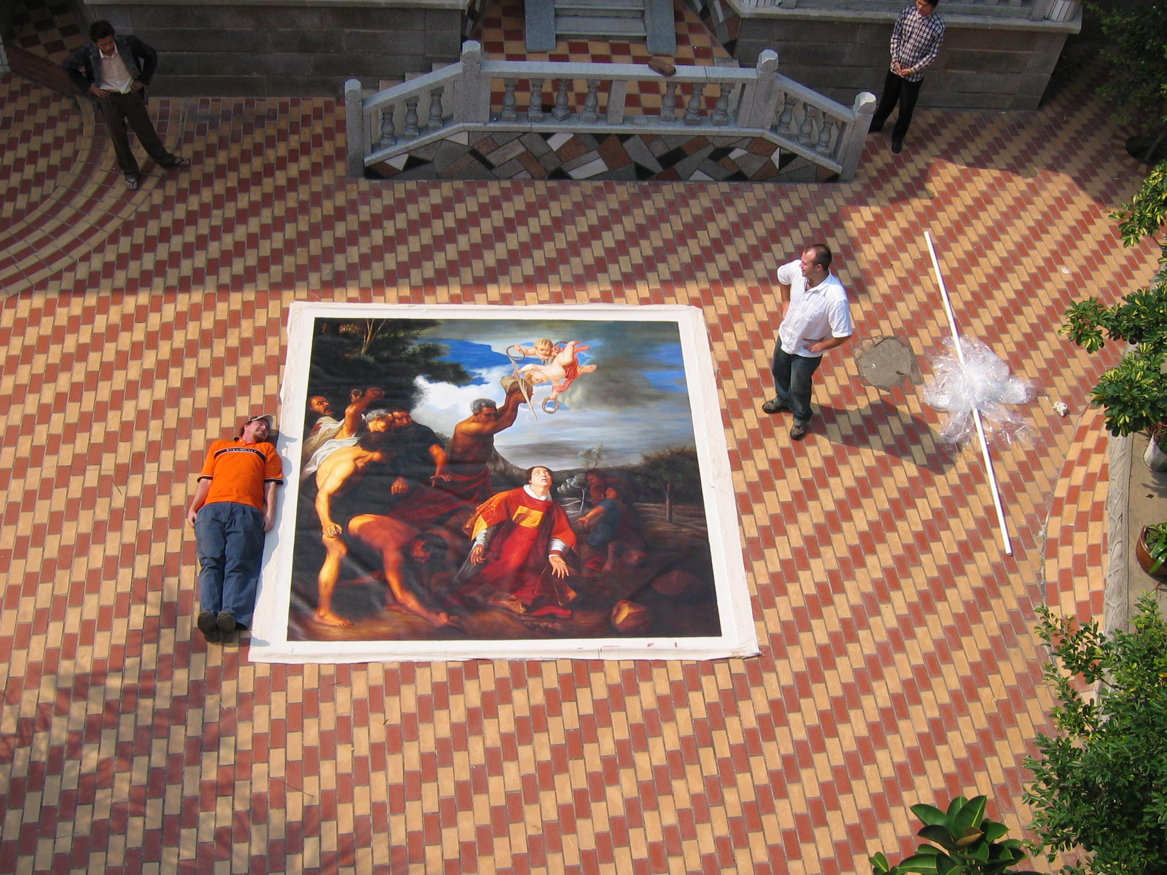 How big of a painting can you make