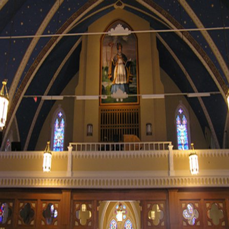 Very Large Religious Paintings Church in USA