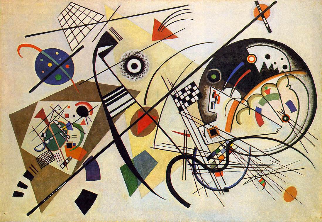 Transverse Lines | Wassily Kandinsky | oil painting