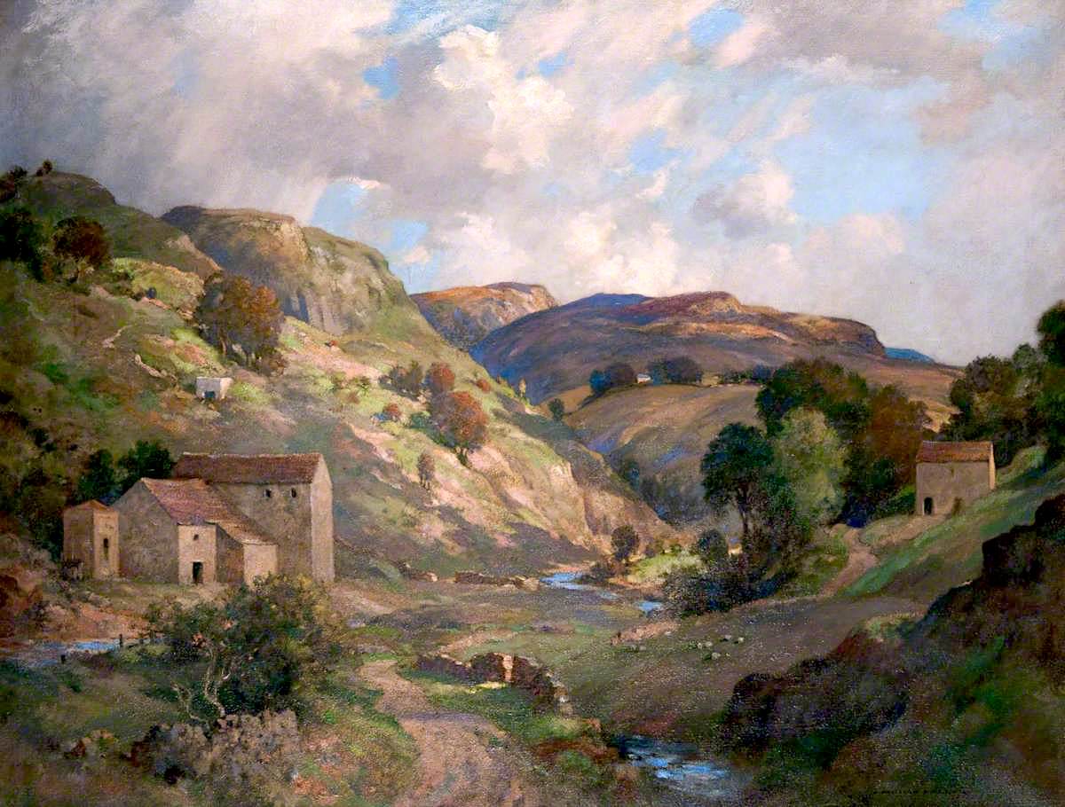 Wharfedale Painting James Whitelaw Hamilton Oil Paintings